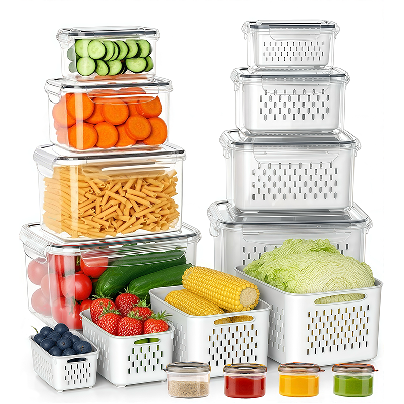 KUMD 24-Piece Airtight Fruit Storage Containers Set - Model: B0F136GJHH