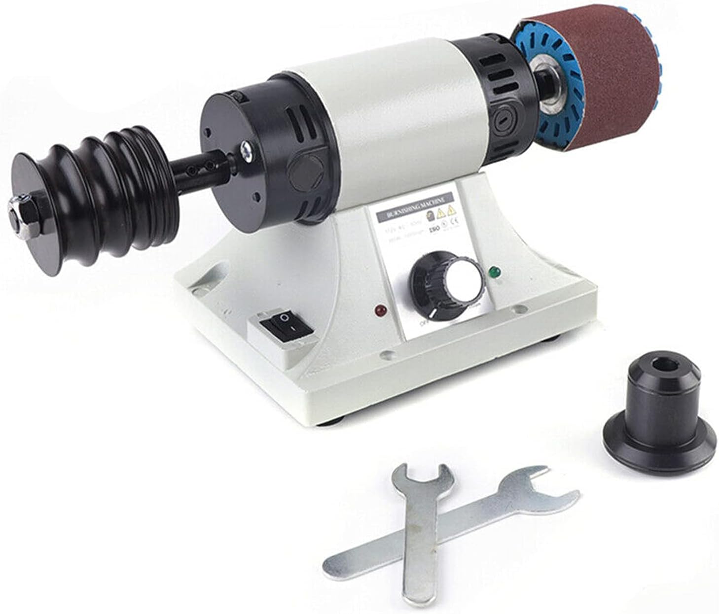 Polisseuse Électrique pour Cuir 350 W 8000 tr/min 220 V pour Métal Plastique Caoutchouc-Dwellingixe