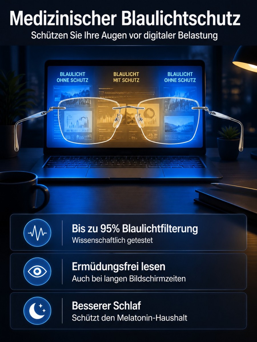 【Von Augenexperten empfohlen】In einer Sekunde aufgesetzt, die Welt sofort im Fokus!