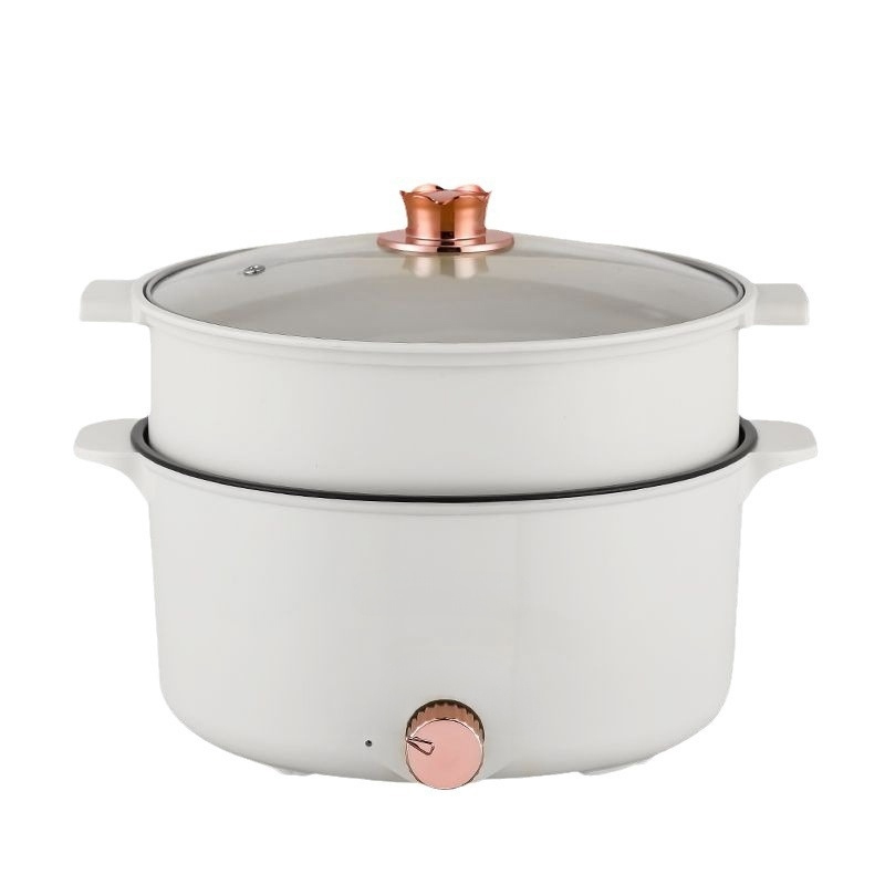 Multifunktionale Brattpann in einem Topf elektrischer Topf