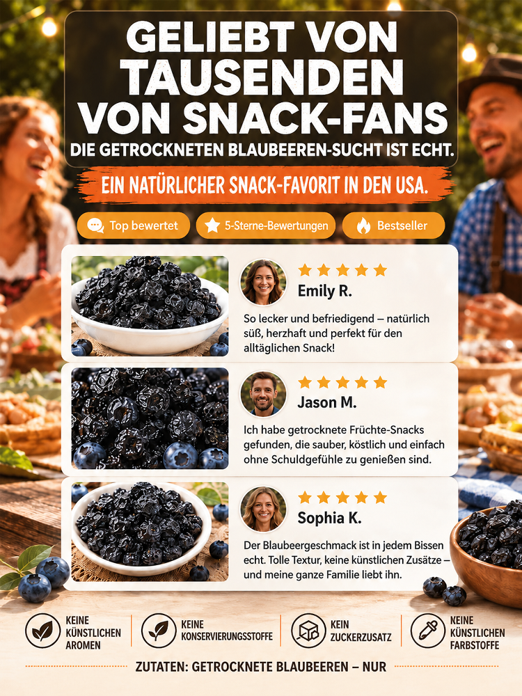 ✨Premium Polarkreis Wildheidelbeeren | Natürliche Hilfe bei Cholesterin und Müdigkeit✅