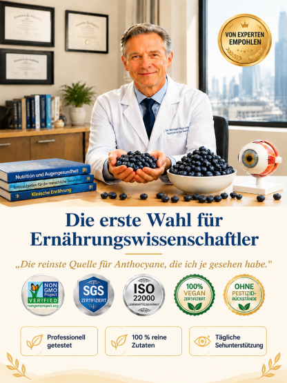 ✨Premium Polarkreis Wildheidelbeeren | Natürliche Hilfe bei Cholesterin und Müdigkeit✅