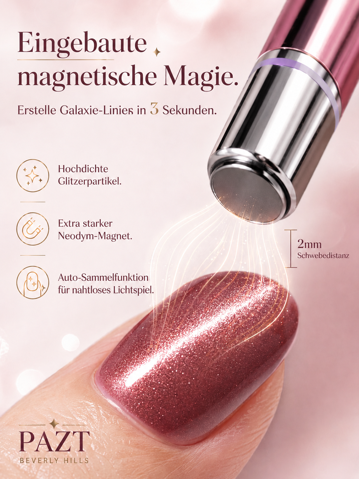 7-in-1 Nagelpflegestift Professionelles Maniküre-Werkzeug für Zuhause