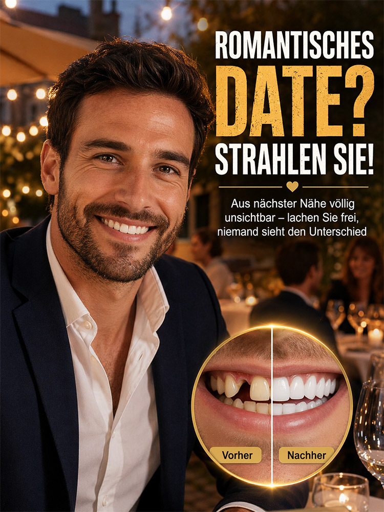 Medizinisches Komfort-Zahnersatz-Set🦷 Perfeekter Zahnersatz – Sofort & Ohne Schmerzen