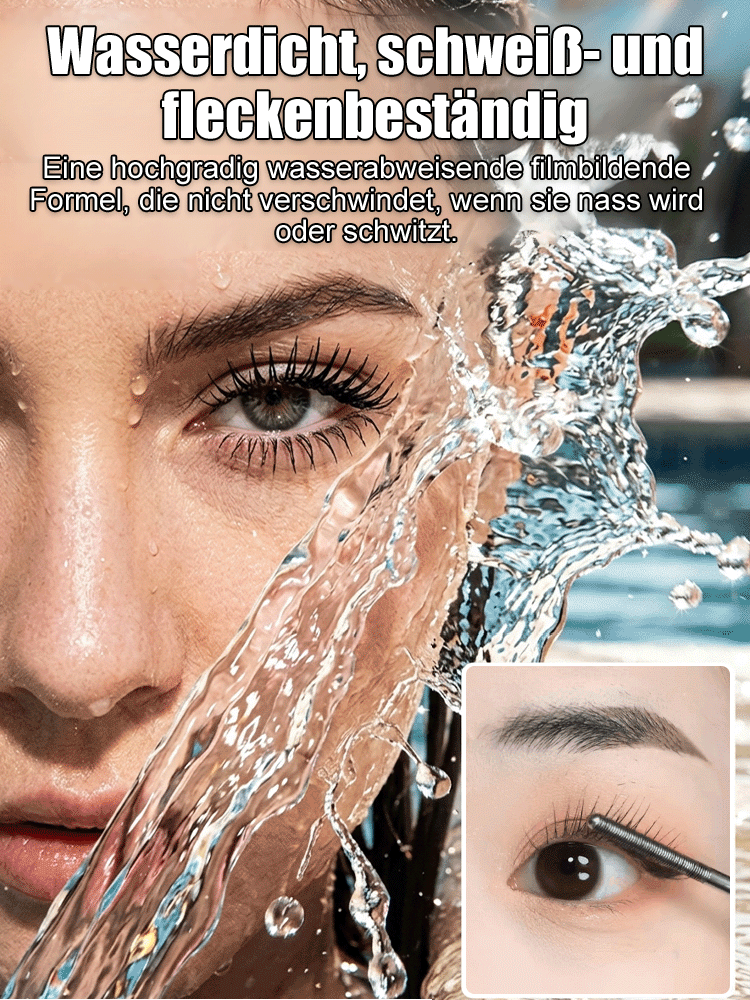 [Risikofreie Testphase] Premium 3-in-1 Metallic-Mascara | Inkl. Wimpernserum | Wasserfest | Für empfindliche Augen geeignet 👁️✨