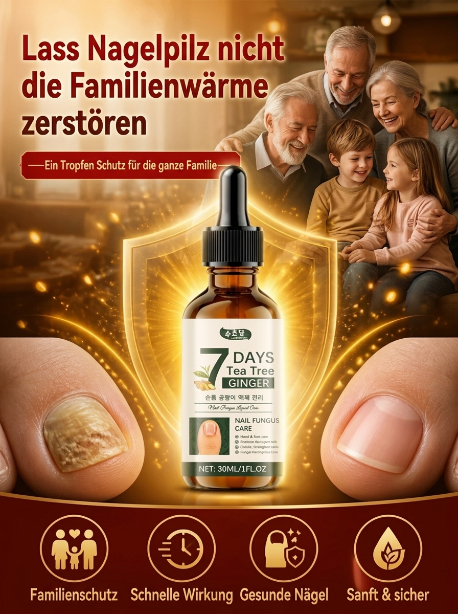 【Nagelpflegelösung 】Dringt tief in die Nägel ein und bekämpft Nagelpilz an der Wurzel.