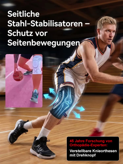 【45 Jahre Forschung von Orthopädie-Experten】97 % weniger Kniebelastung🏃‍♀️Atmungsaktives 3D-Gestrick – für trockene Knie bei ausdauerndem Sport👍Lindert Schmerzen bei Sportverletzungen oder Arthritis