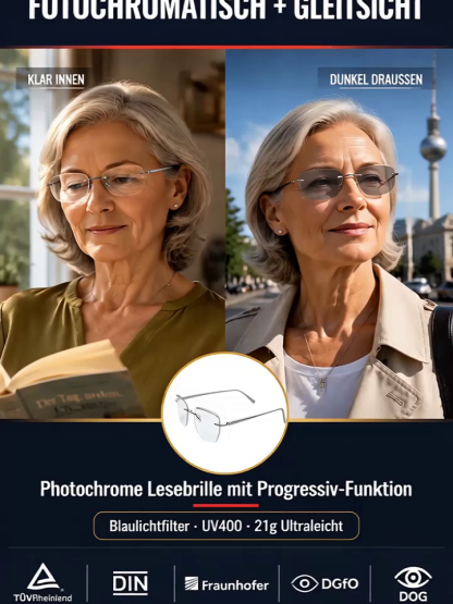 【Von Augenexperten empfohlen】In einer Sekunde aufgesetzt, die Welt sofort im Fokus!