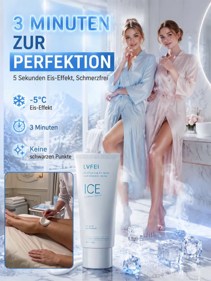 ❄️ -5°C Eiskalt-Effekt: Schluss mit Rasurextremismus & Wachsschmerzen! ✨ Seidig glatte Haut in nur 3 Minuten – Ganz ohne schwarze Stoppeln.