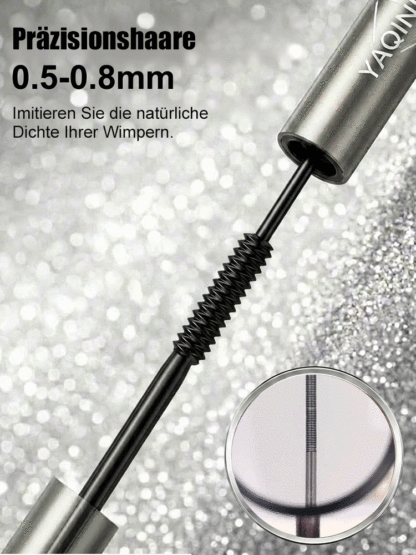 [Risikofreie Testphase] Premium 3-in-1 Metallic-Mascara | Inkl. Wimpernserum | Wasserfest | Für empfindliche Augen geeignet 👁️✨