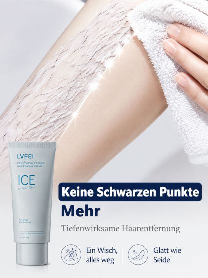 ❄️ -5°C Eiskalt-Effekt: Schluss mit Rasurextremismus & Wachsschmerzen! ✨ Seidig glatte Haut in nur 3 Minuten – Ganz ohne schwarze Stoppeln.
