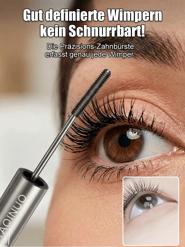 [Risikofreie Testphase] Premium 3-in-1 Metallic-Mascara | Inkl. Wimpernserum | Wasserfest | Für empfindliche Augen geeignet 👁️✨