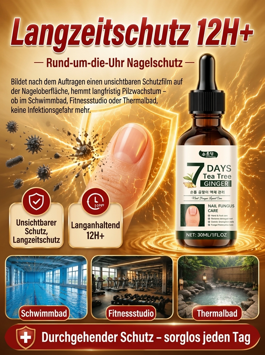 【Nagelpflegelösung 】Dringt tief in die Nägel ein und bekämpft Nagelpilz an der Wurzel.