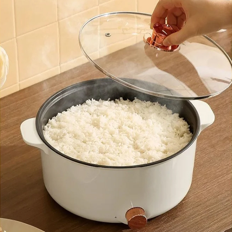 Multifunktionale Brattpann in einem Topf elektrischer Topf