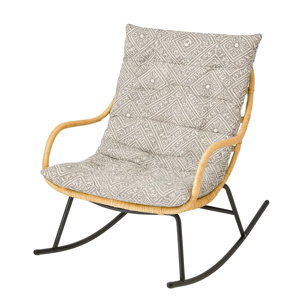 Mobilier de salon,Fauteuil à bascule - DOMUSUXSTORE