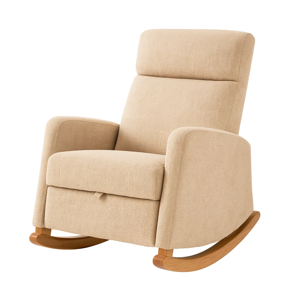Mobilier de salon,Fauteuil à bascule - DOMUSUXSTORE