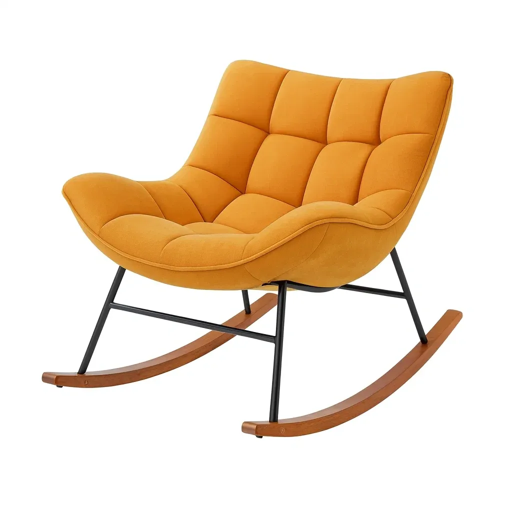 Mobilier de salon,Fauteuil à bascule - DOMUSUXSTORE