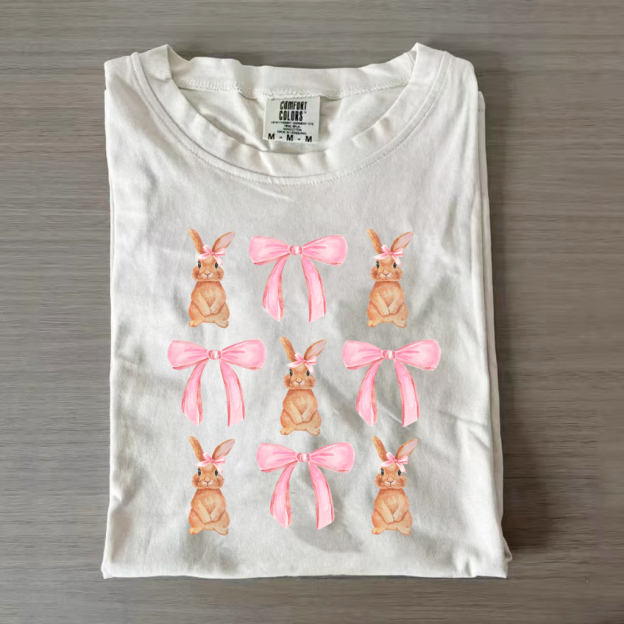 Coquette Bunny Easter T-shirt
