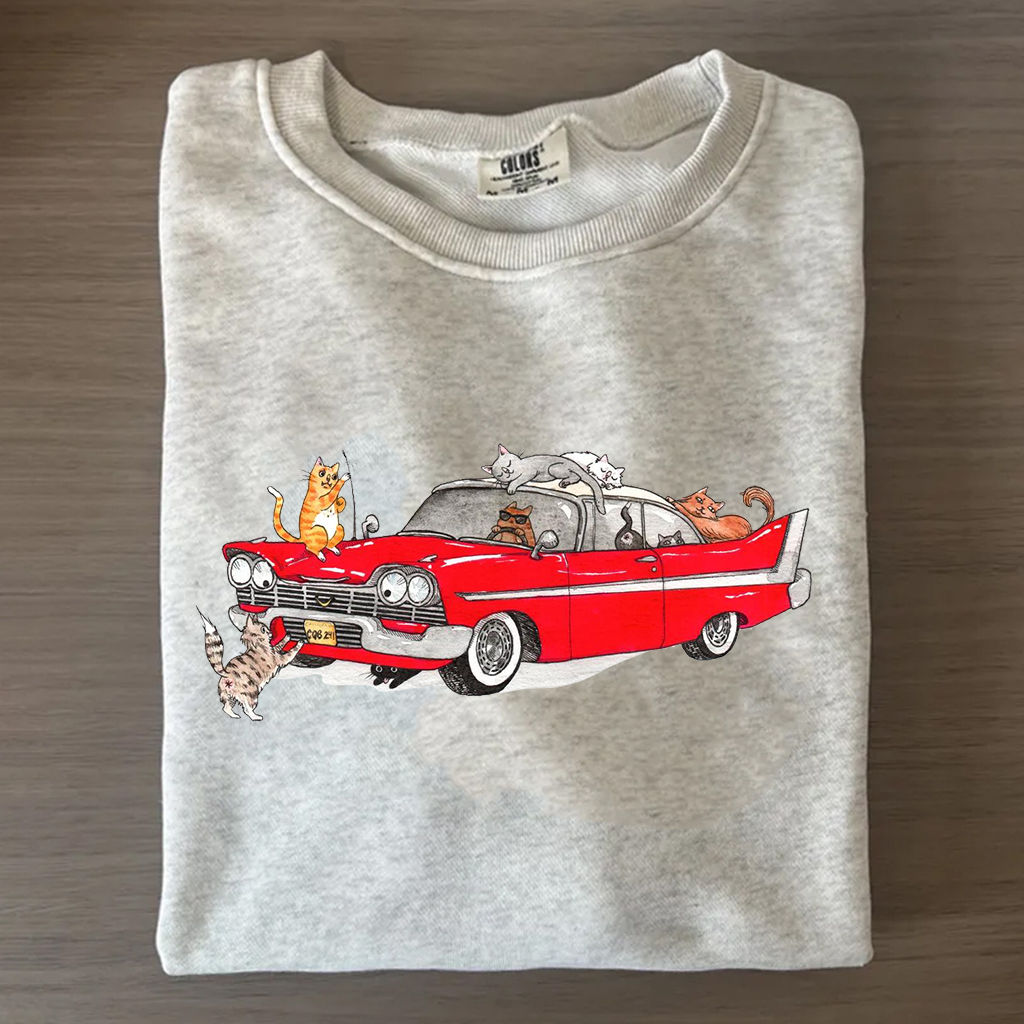 Cursed Car and Cat Shirt/Sweatshirt