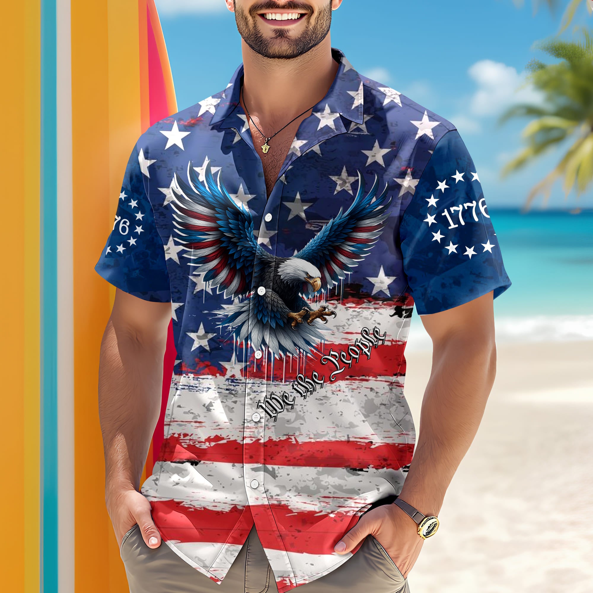 We The People Hawaii Shirt-America250