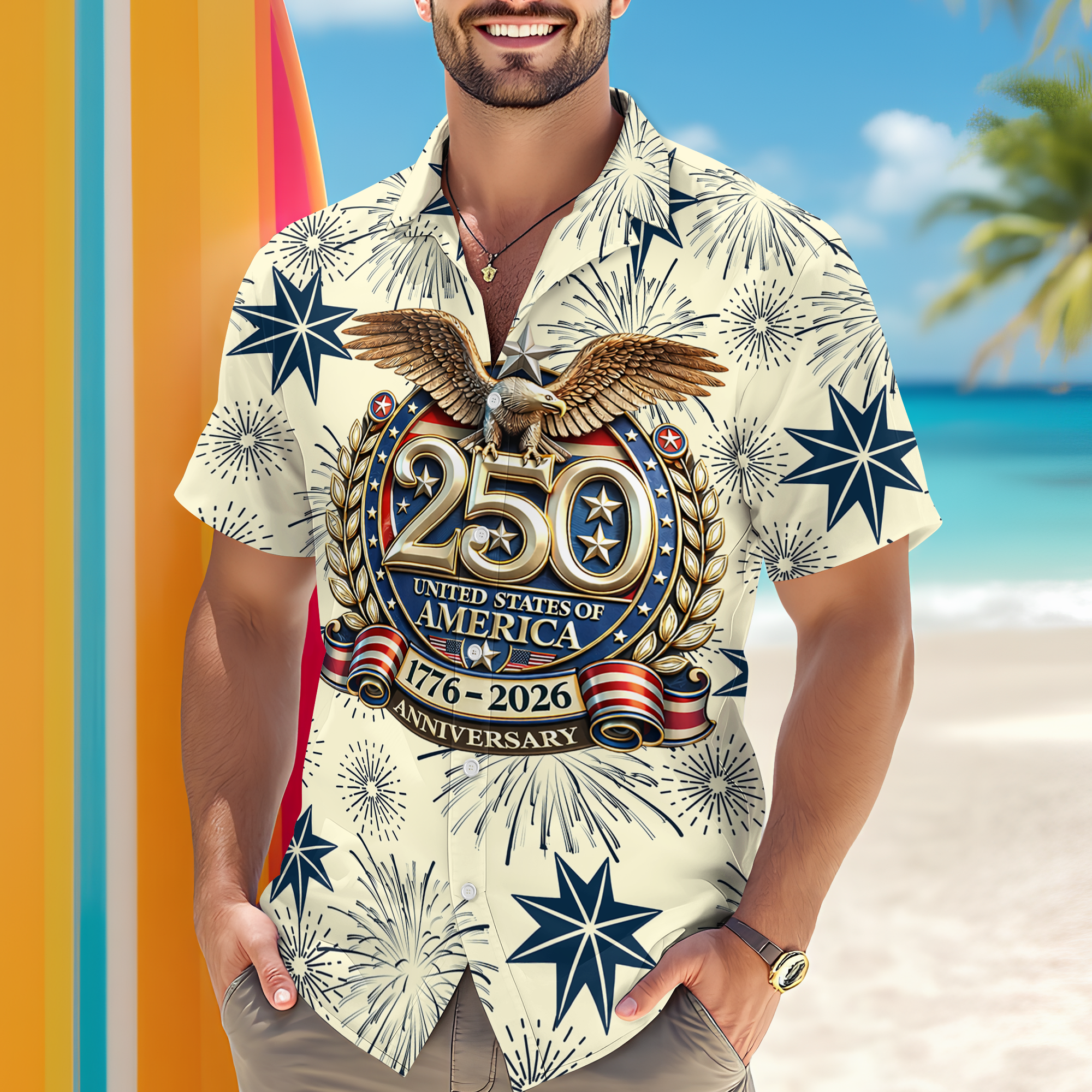 America 1776 - 2026 Hawaii Shirt
