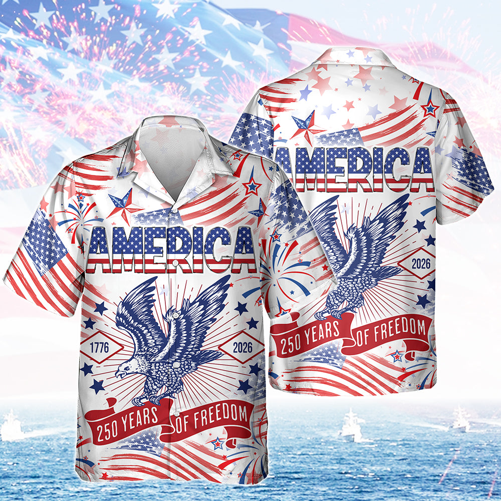 250 Years Of Freedom Hawaiian Shirt