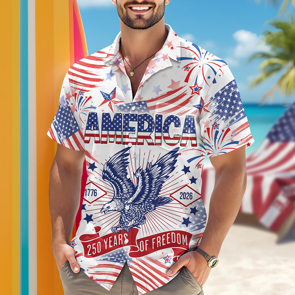 250 Years Of Freedom Hawaiian Shirt