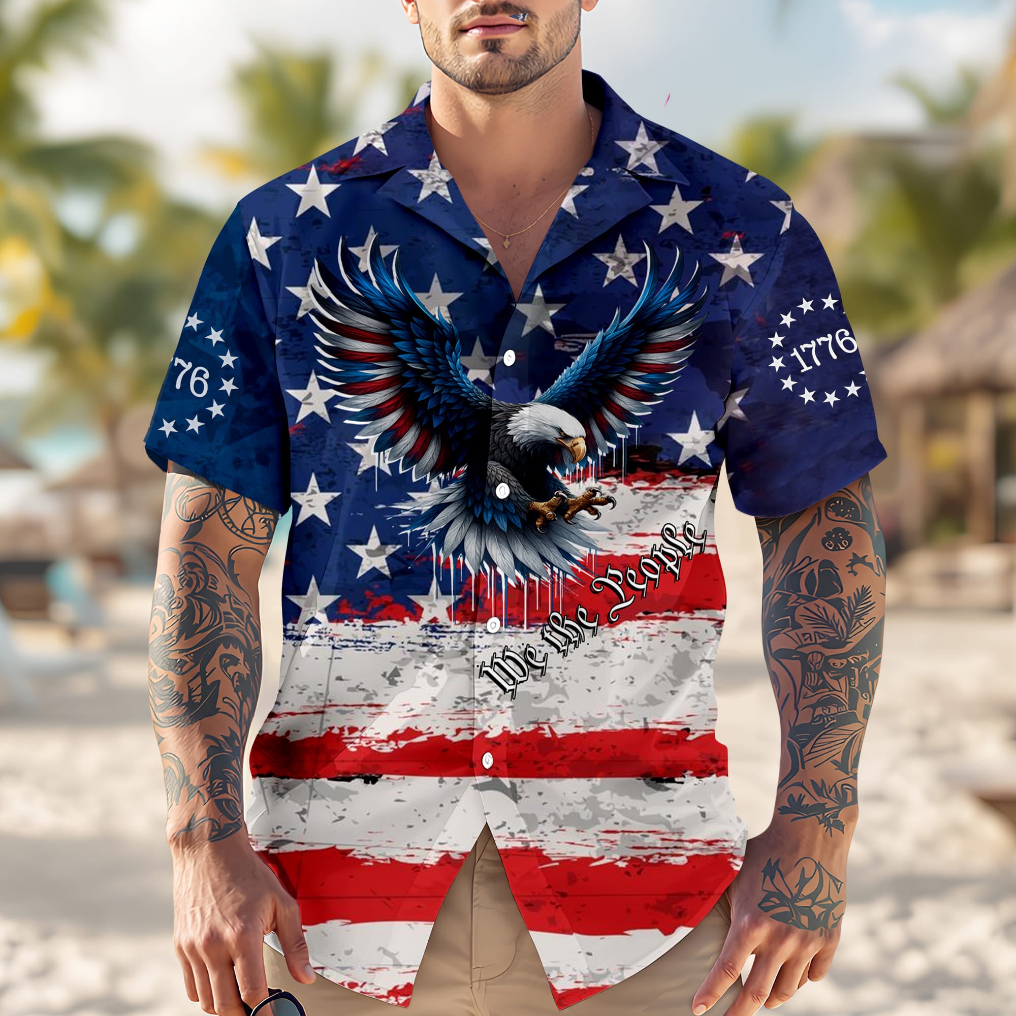 We The People Hawaii Shirt-America250