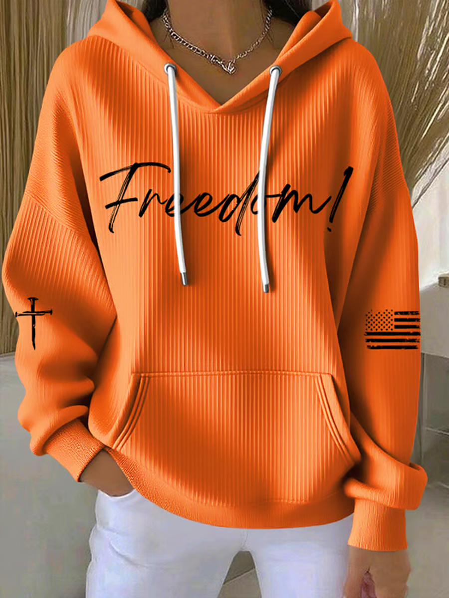 Women's Freedom Printed Printed Tops-America250
