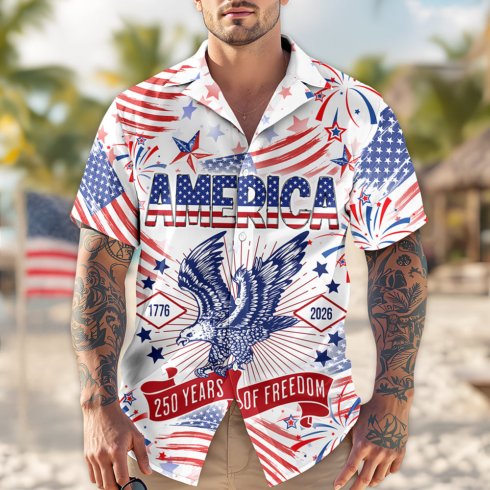 250 Years Of Freedom Hawaiian Shirt