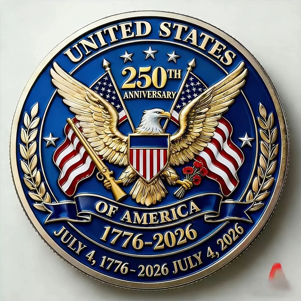 America 250th Anniversary Coin