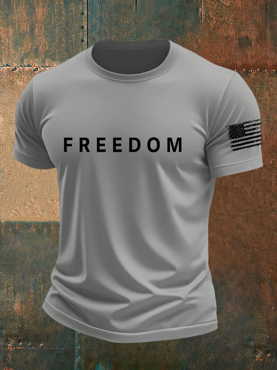 Men's Freedom Is Not Free R.I.P C.K Short Sleeve T-shirt-America250