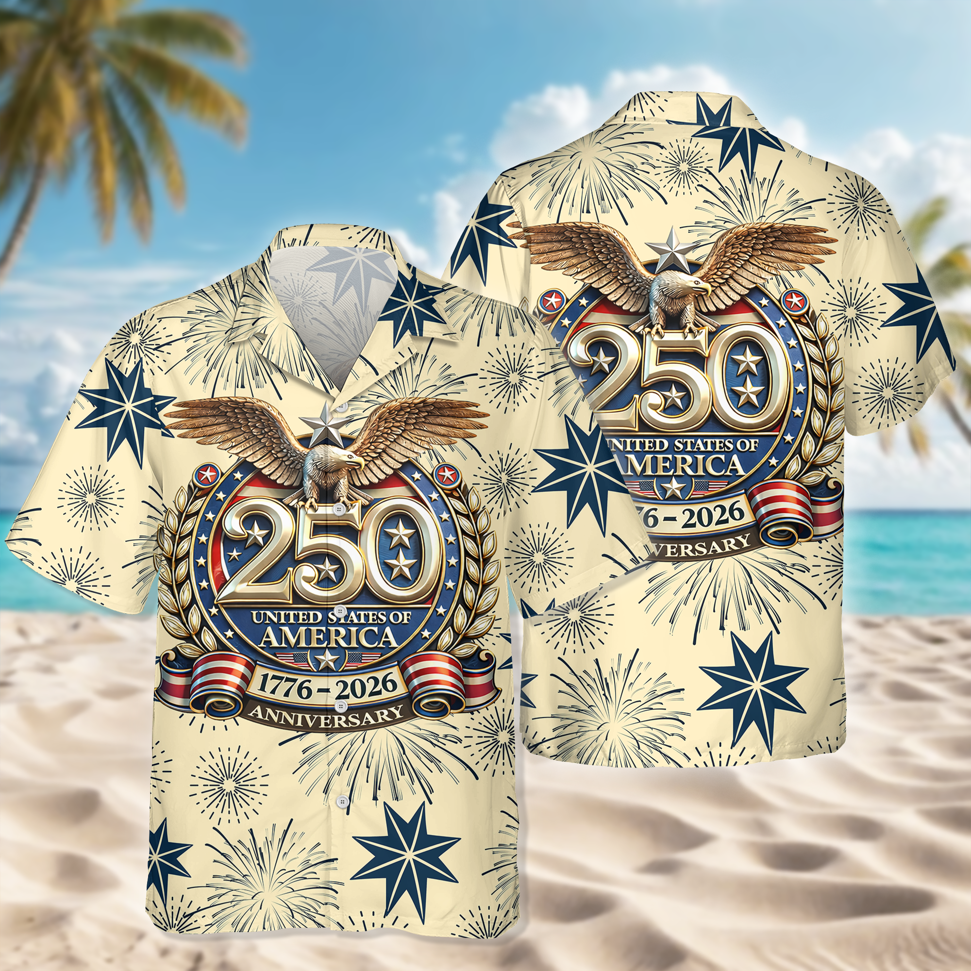 America 1776 - 2026 Hawaii Shirt