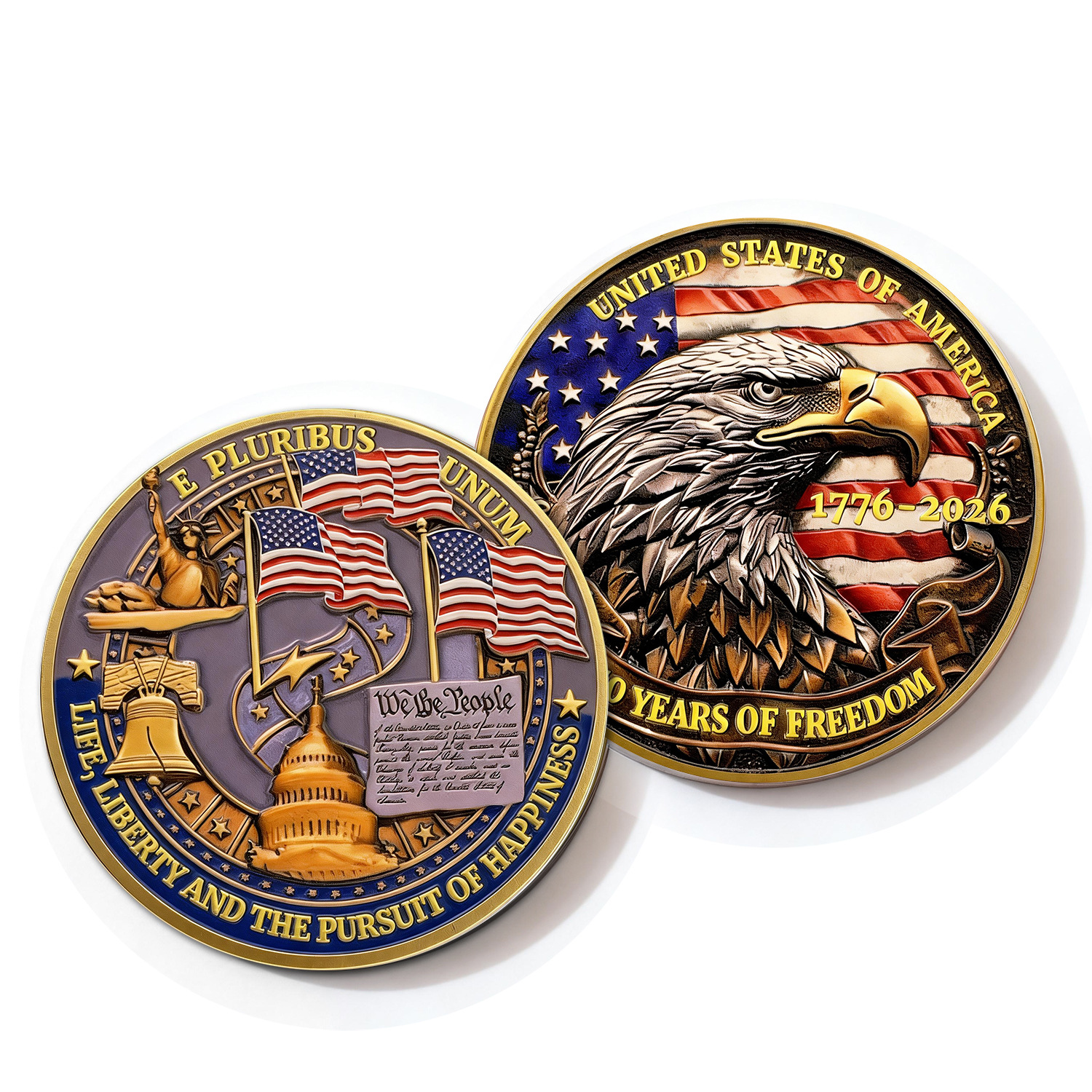 America 250th Anniversary Coin