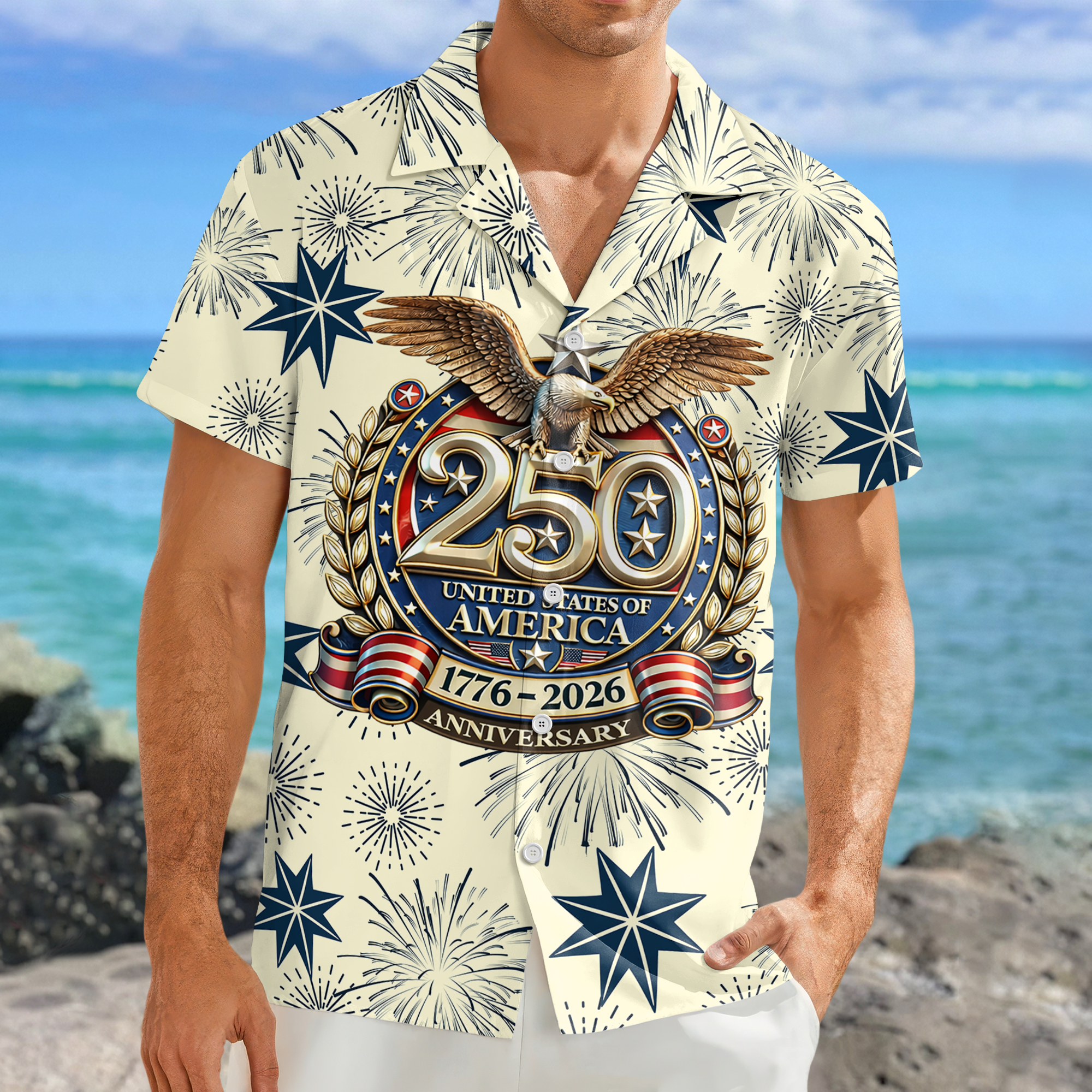 America 1776 - 2026 Hawaii Shirt-America250