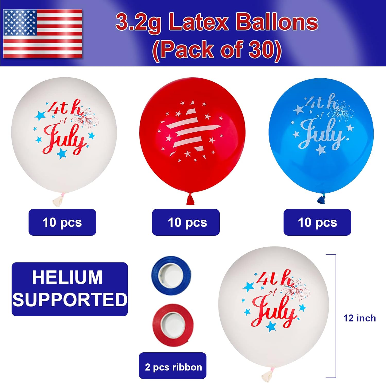 4 Pack 54" x 108" American Flag Disposable Plastic Table cloth 4th of July Tablecloth,-America250