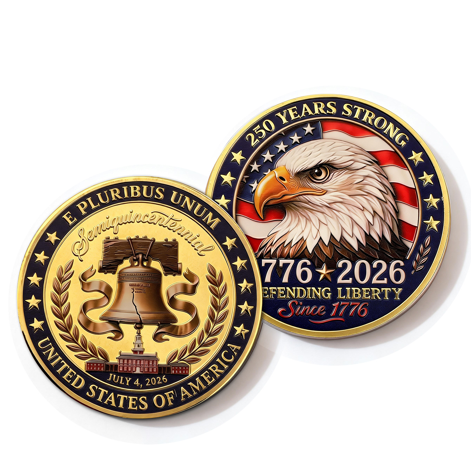 America 250th Anniversary Coin