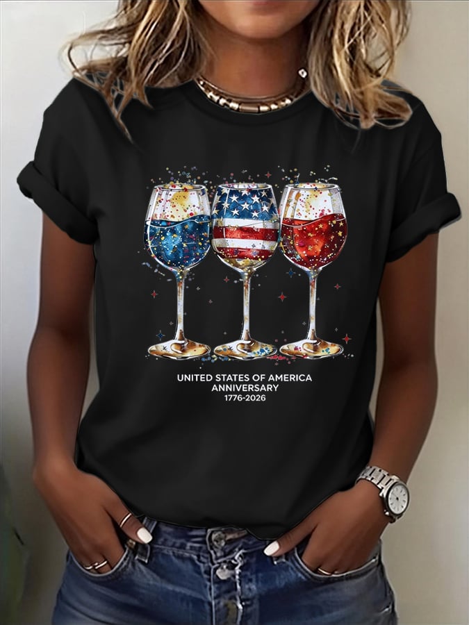 Women's America 250th Anniversary United We Stand America T-shirt-America250