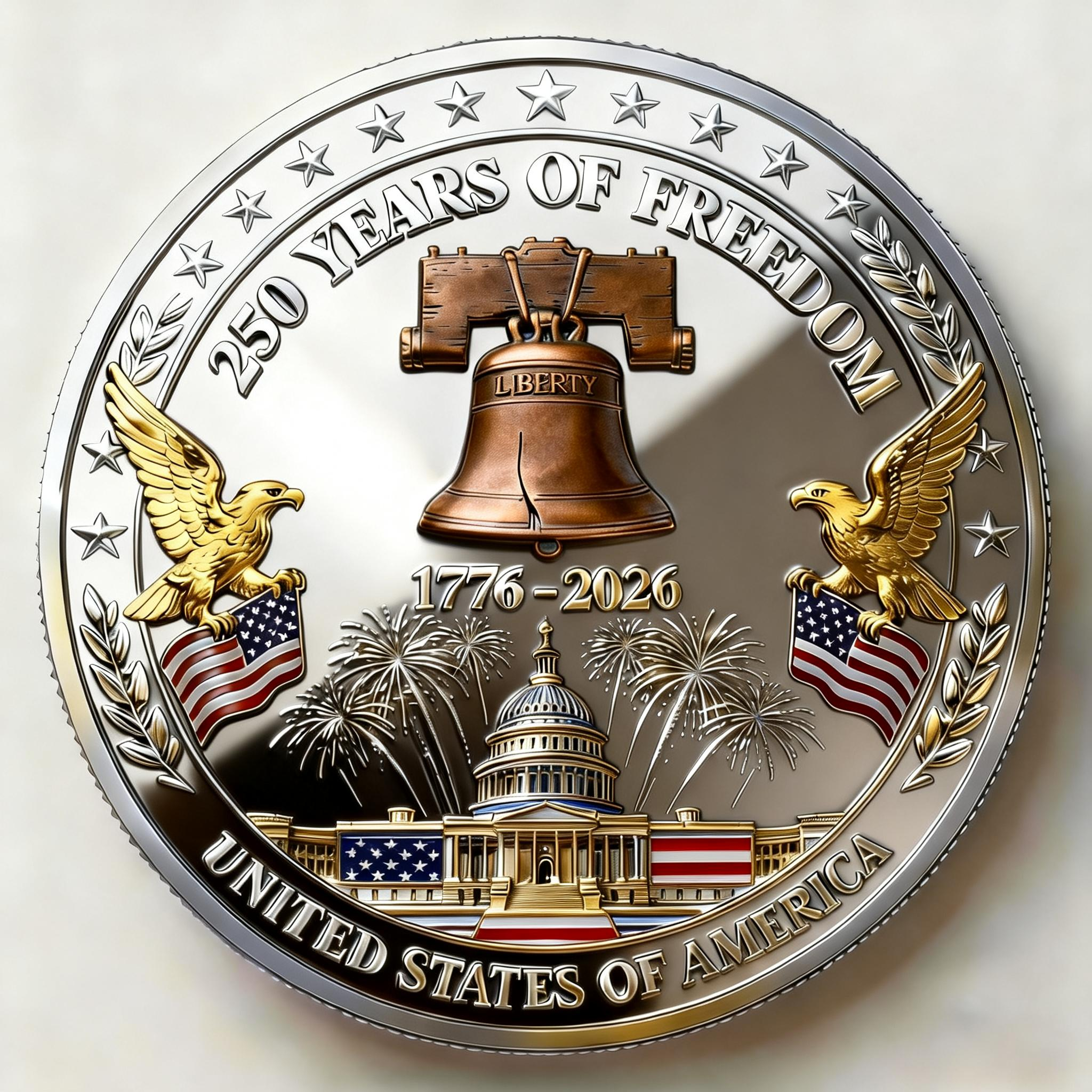 🎆United States 250th Anniversary Coin