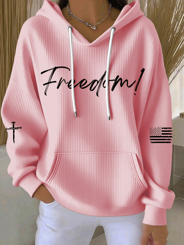 Women's Freedom Printed Printed Tops-America250