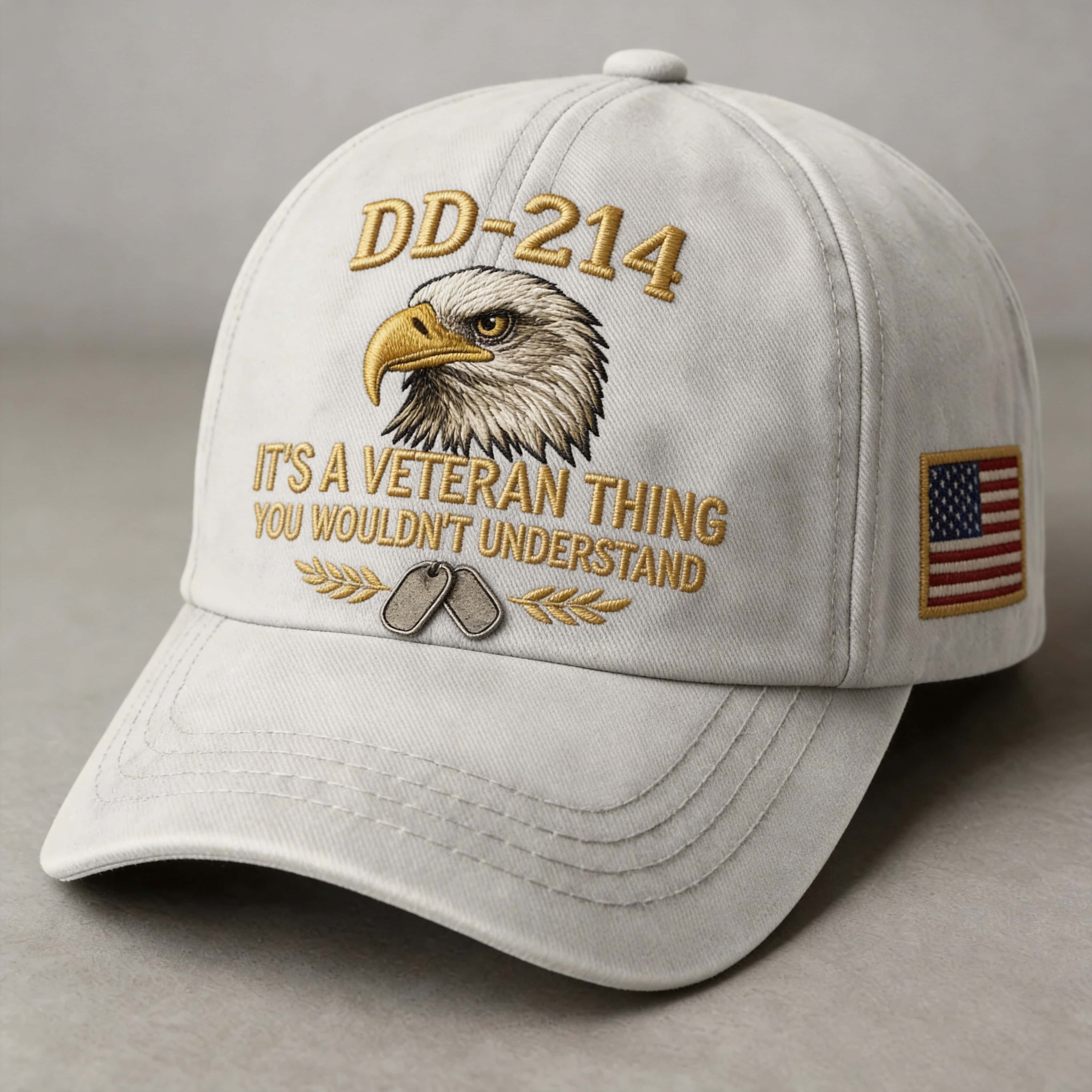 DD-214 Veteran Hat -It's a veteran thing - Embroidered Edition-America250