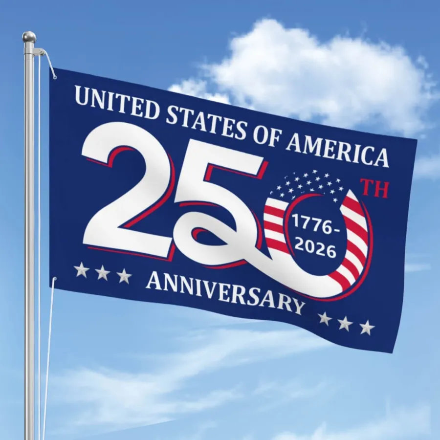 United States of America 250th Anniversary Flag – 1776–2026