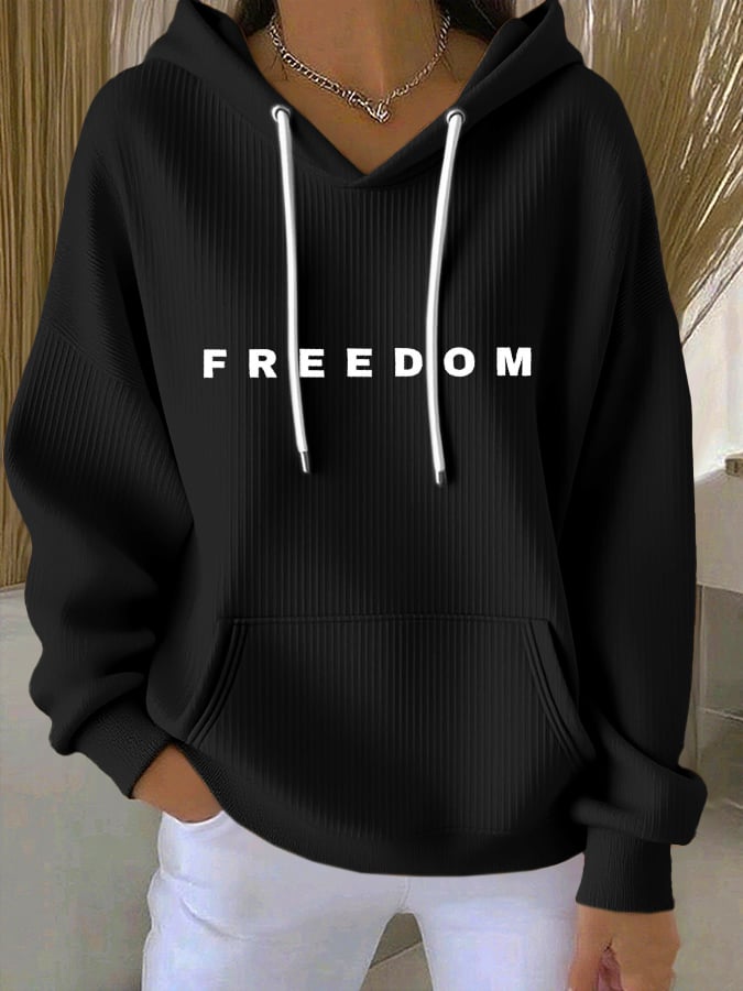Women's Hot Printed Hoodie-America250