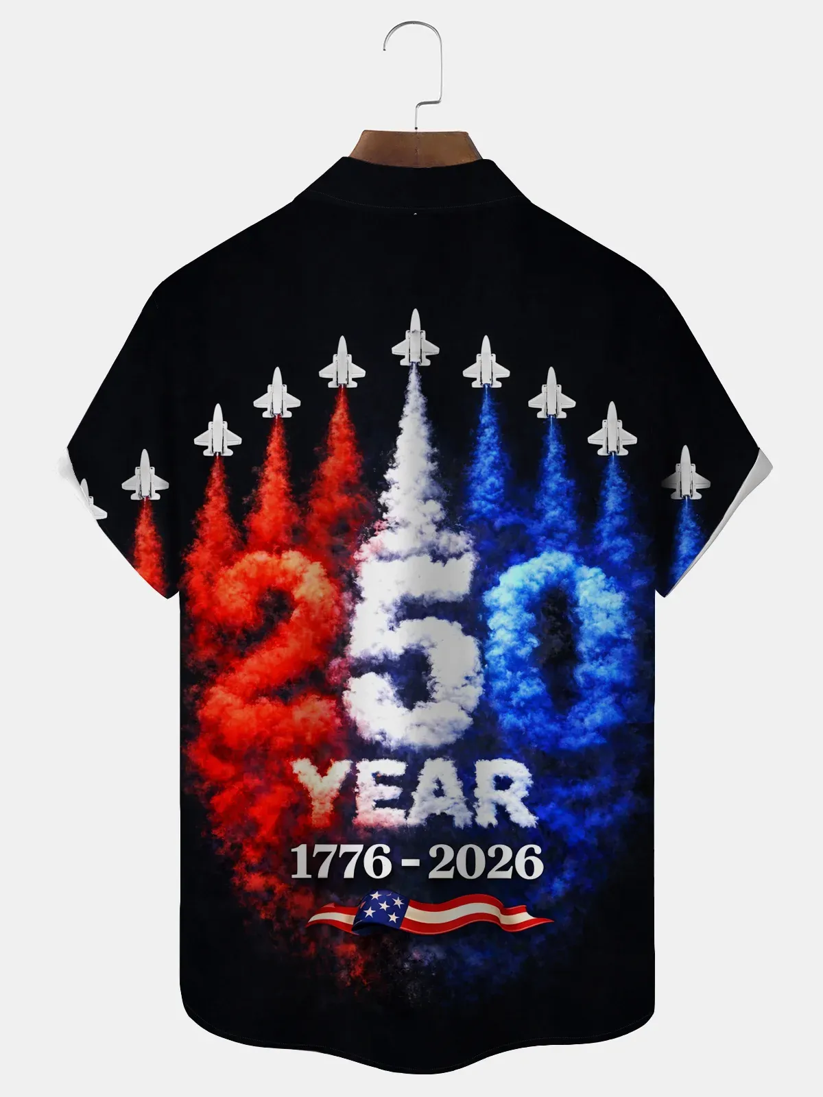 Men's America 250 Print Short Sleeve Shirt-America250