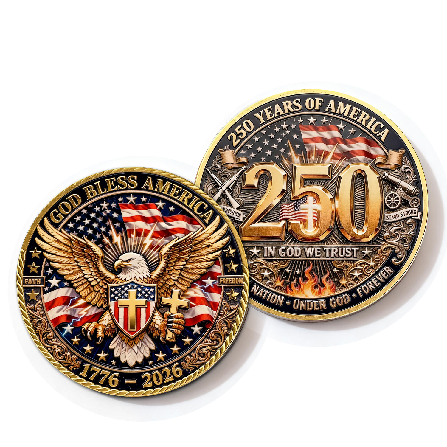 America 250th Anniversary Coin-America250