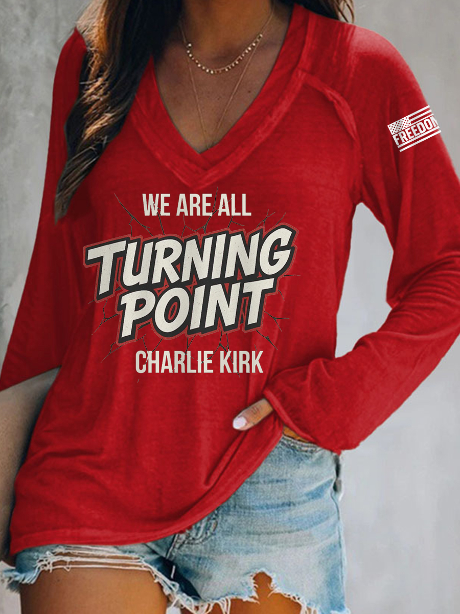 Women's We Are All C.K! R.I.P C.K Long-Sleeve T-Shirt-America250