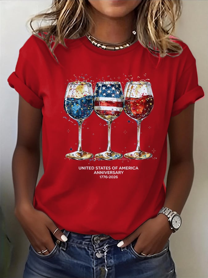 Women's America 250th Anniversary United We Stand America T-shirt-America250