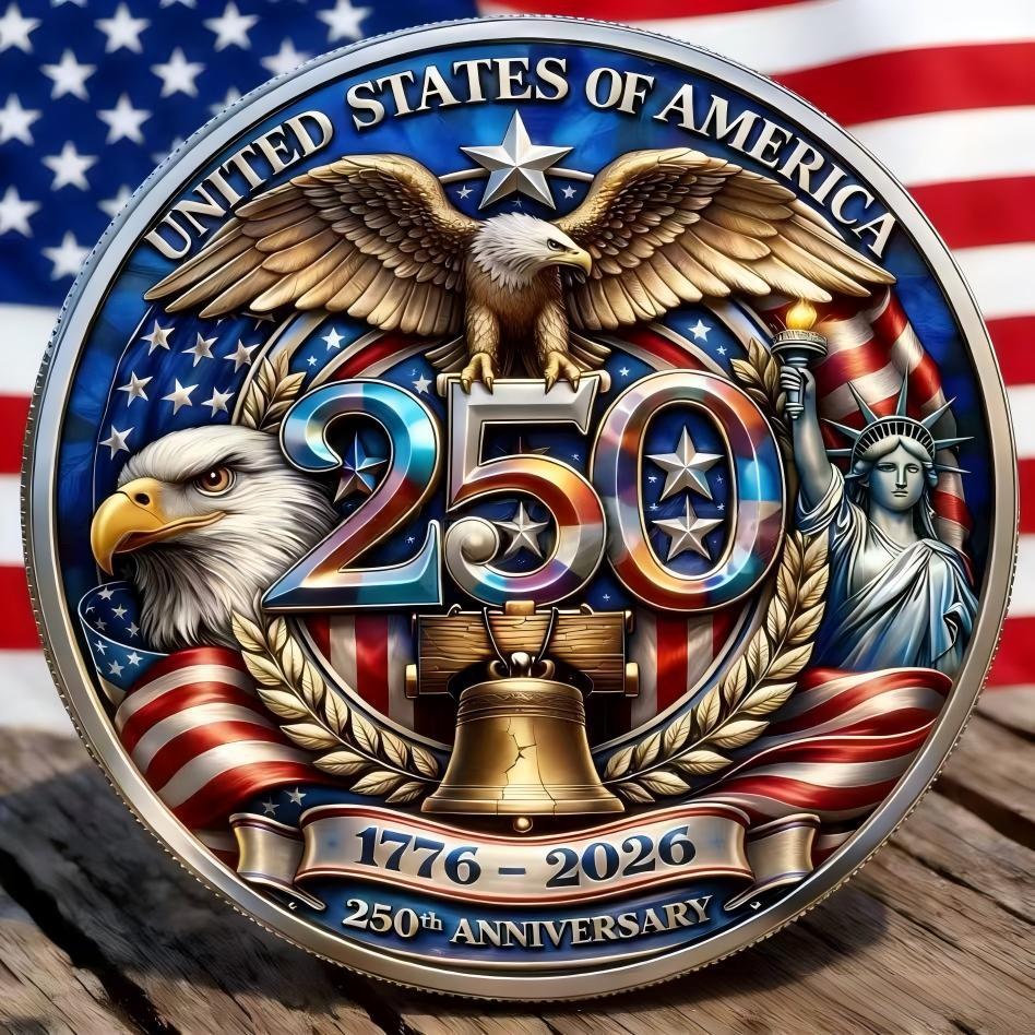 America 250th Anniversary Coin-America250
