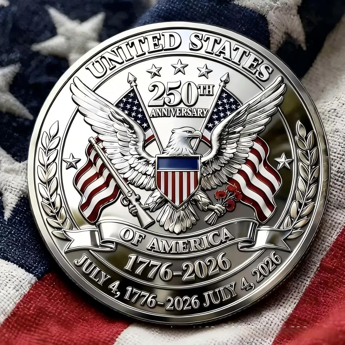 America 250th Anniversary Coin