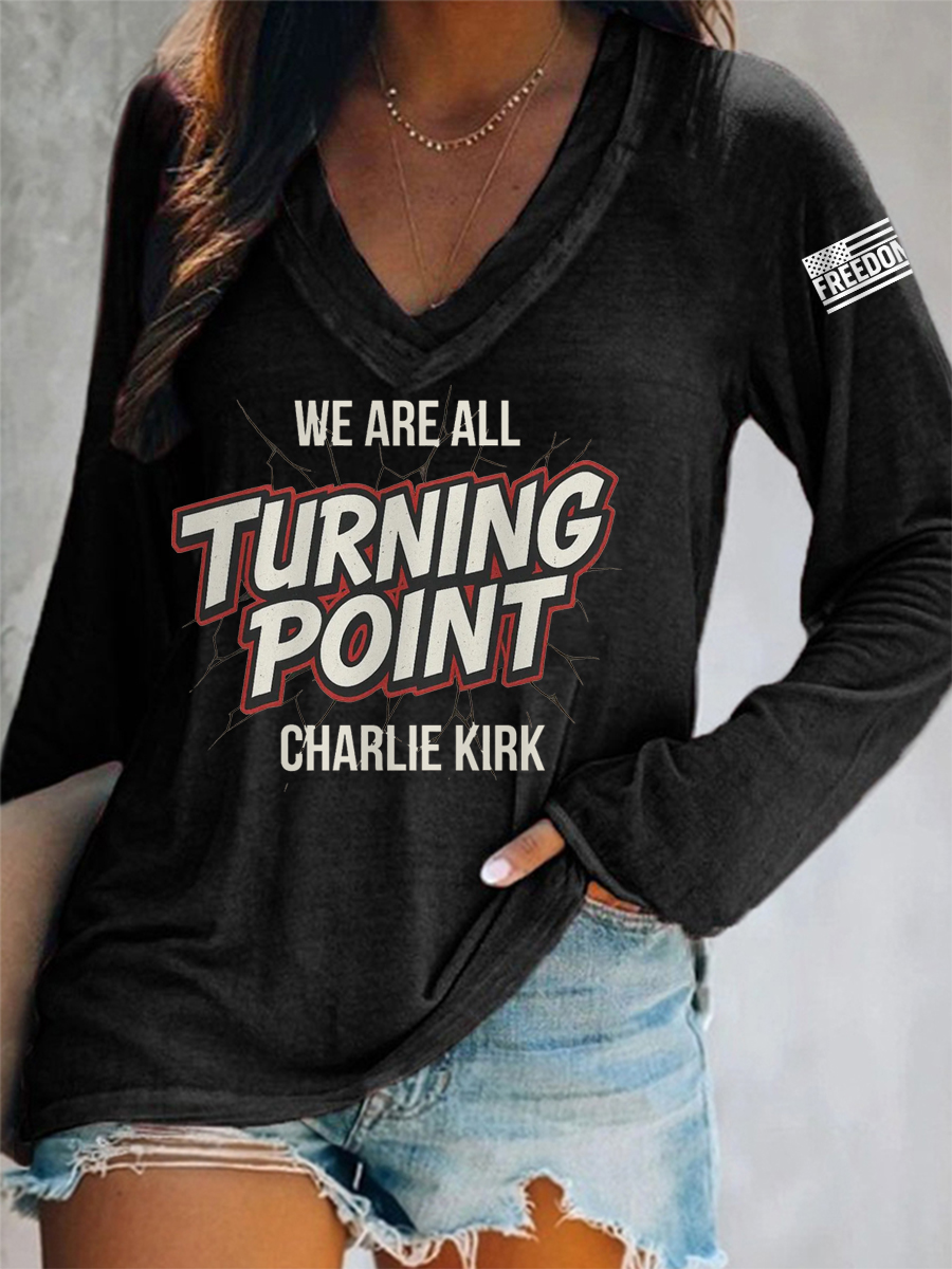 Women's We Are All C.K! R.I.P C.K Long-Sleeve T-Shirt-America250